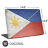 Philippines Flag Distressed Universal Laptop 18in (14.6 x 10.6in) Skin